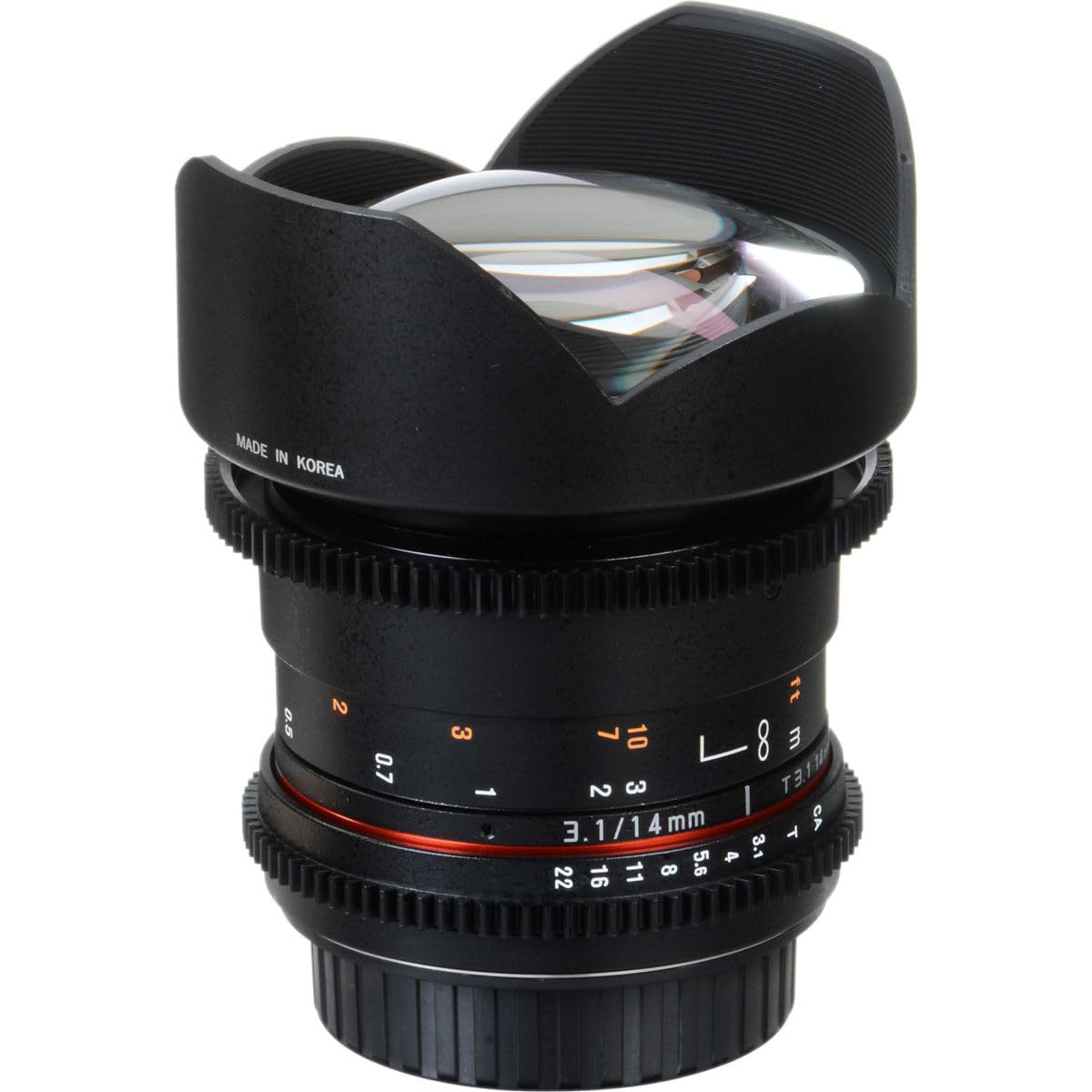 Amazon.com : Rokinon DS14M Cine DS 14mm T3.1 Wide Angle Lens for
